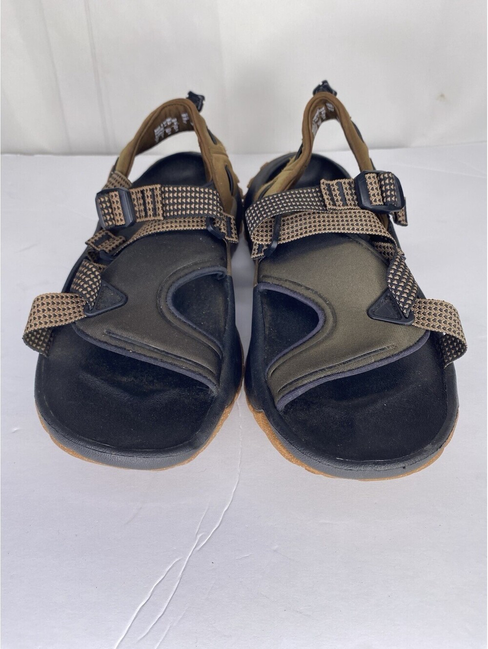 Nike Oneonta Nature Trail Outdoors Brown Sandals Size 10 Left Shoe Faded